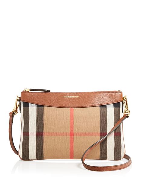 Burberry Housecheck Derby Peyton Crossbody.